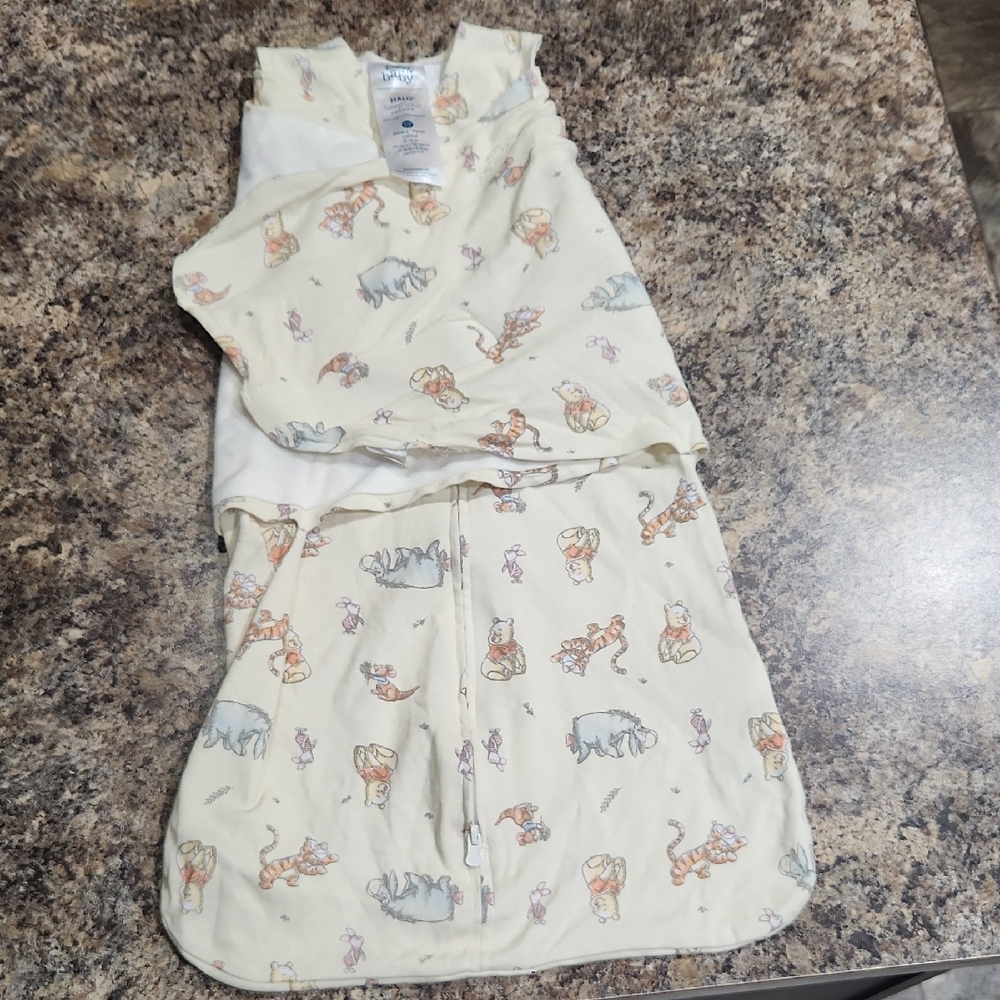 Halo Cream Animal Print Sleep Sack Winnie The Pooh